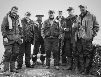A stop for a cuppa on Logh Corrib